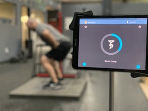 squat jump on force plates