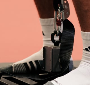 Belt squat close up 2