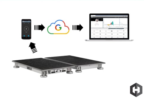 Hawkin Dynamics Data Flow