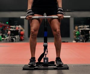 Isometric mid-thigh pull TruStrength