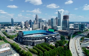 Uptown_Charlotte_2018_taking_by_DJI_Phantom_4_pro