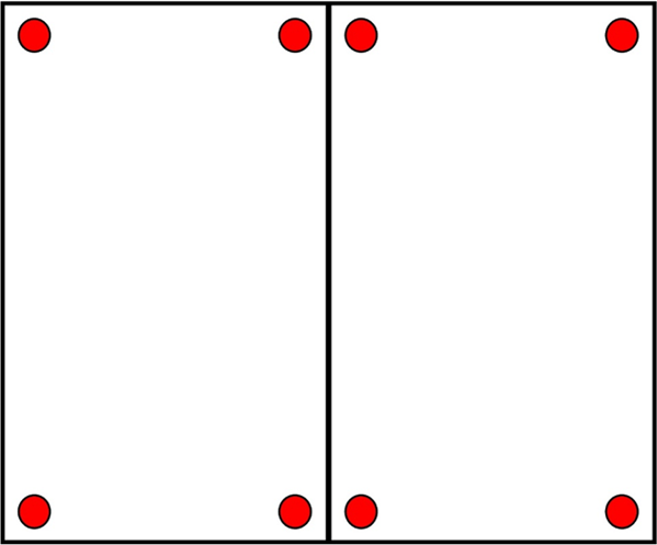 center of pressure on force plates