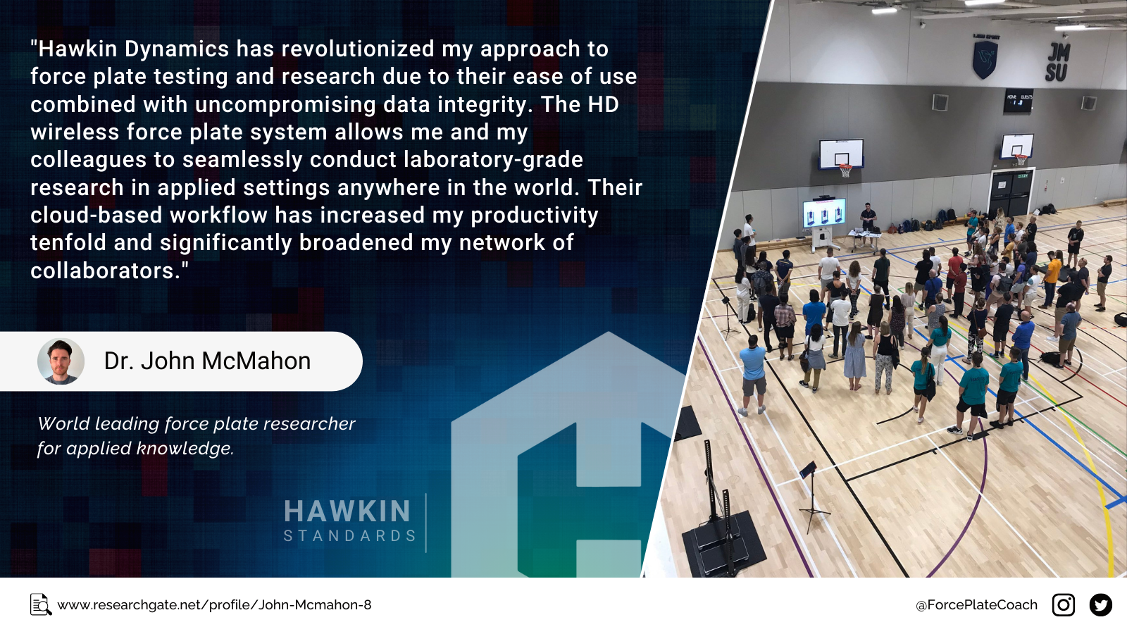 Dr. John McMahon Awarded the NSCA 2023 Educator of the Year